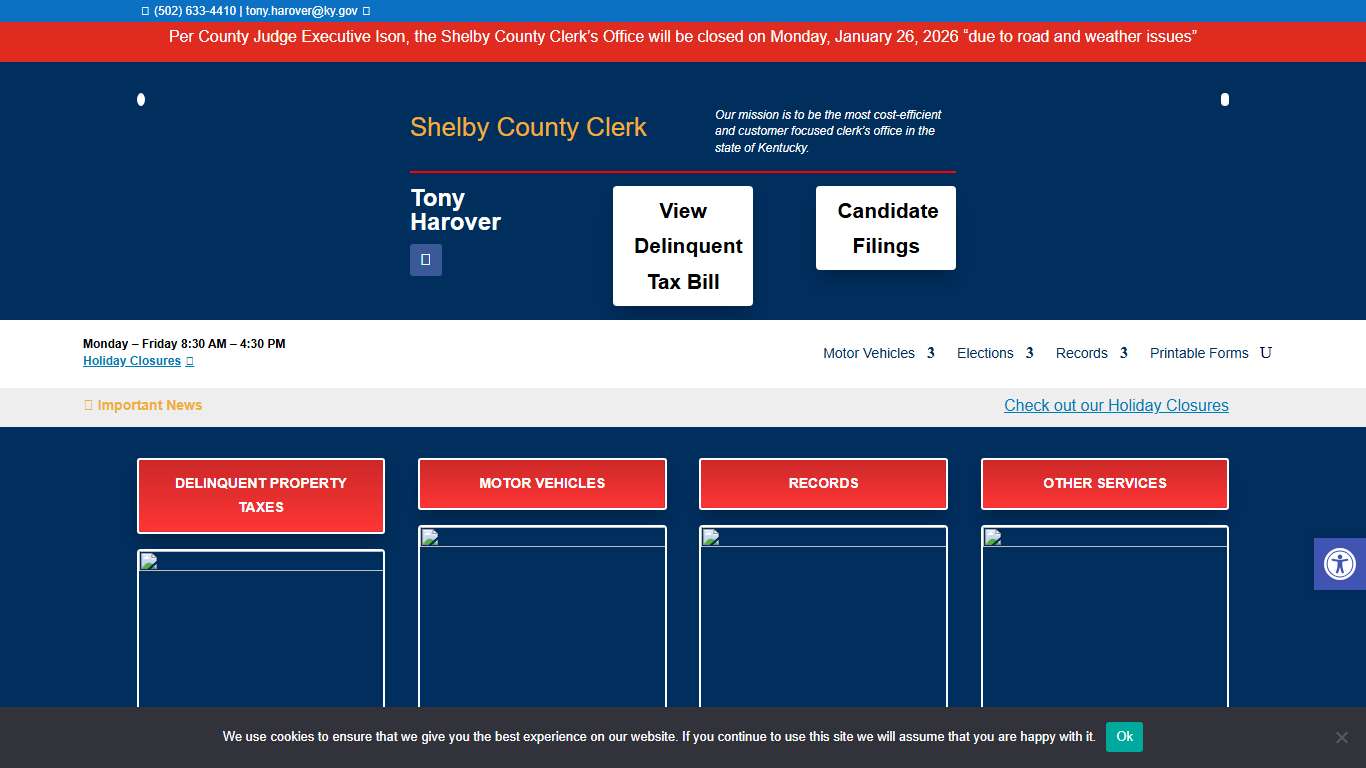 Welcome to the Shelby County Clerks - Shelby County Clerk